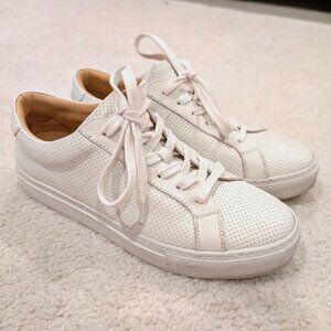 Greats Brooklyn Royale perforated leather sneaker, size 9